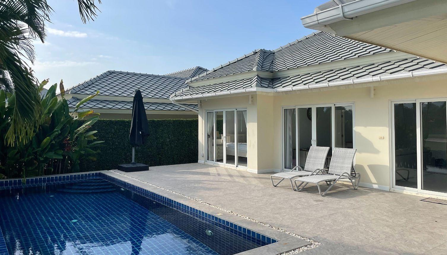 West Course Villa W30, 3-Bed Pool Villa on the 2nd Hole