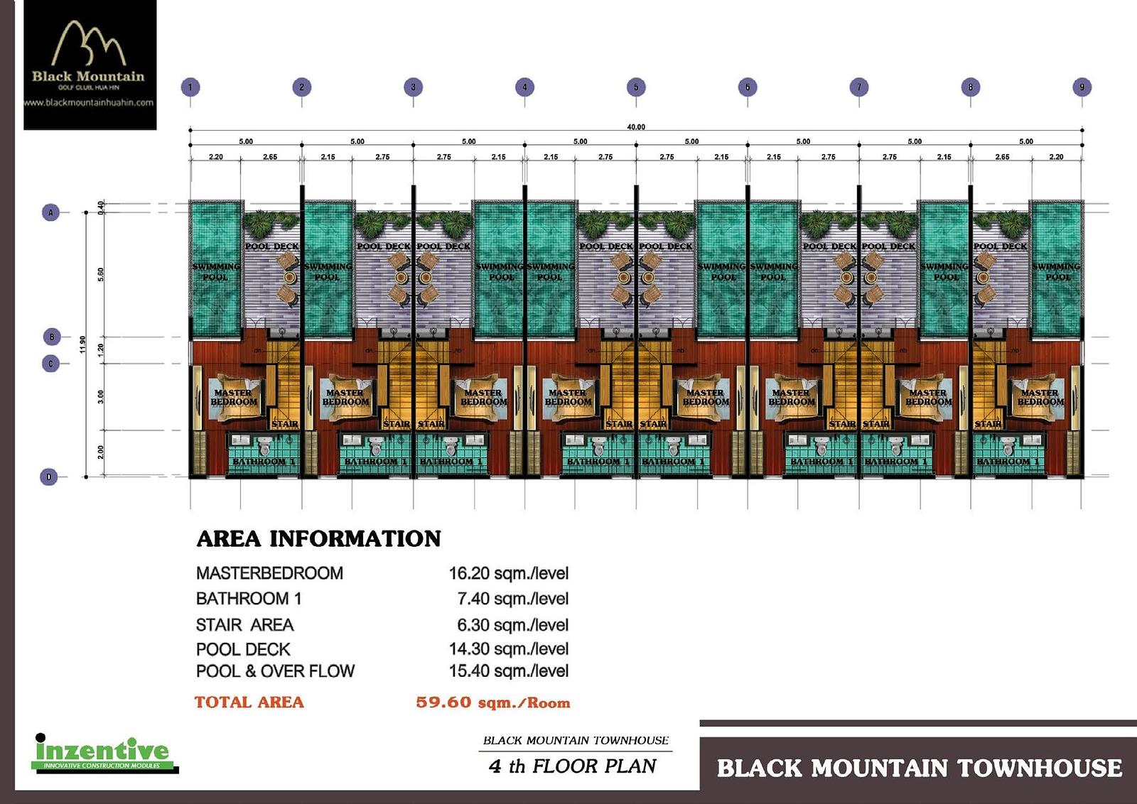 East Course Townhouse, 3-Bed Over Four Floors on the 9th Fairway — floor plan 1