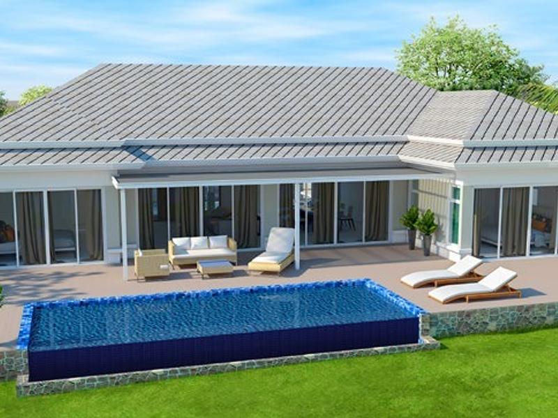 West Course Villa W30, 3-Bed Pool Villa on the 2nd Hole — photo 3
